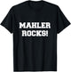 Mahler Rocks! Classical Music T-Shirt - T-Shirt | Black