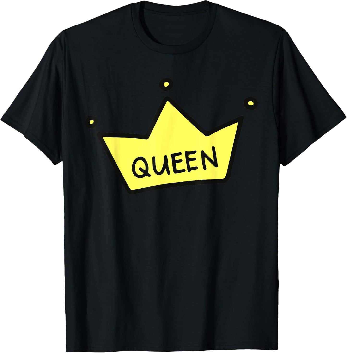 Queen of Everything Shirt Queen of Hearts Drama Queen T-Shirt - T-Shirt | Black
