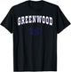 Greenwood High School Bulldogs C2 T-Shirt - T-Shirt | Black