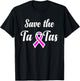 Save The Ta-Tas - Breast Cancer Awareness T-Shirt - T-Shirt | Black