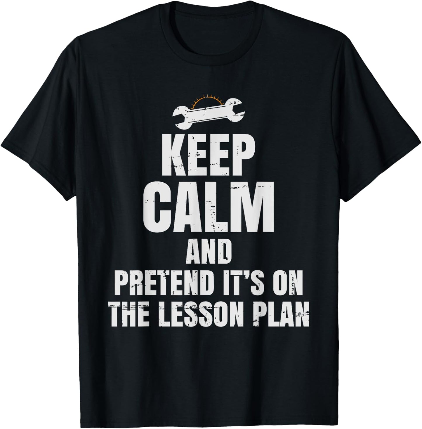 Auto Mechanics Teacher - Pretend It's On The Lesson Plan Women Kids T-Shirt - T-Shirt | Black