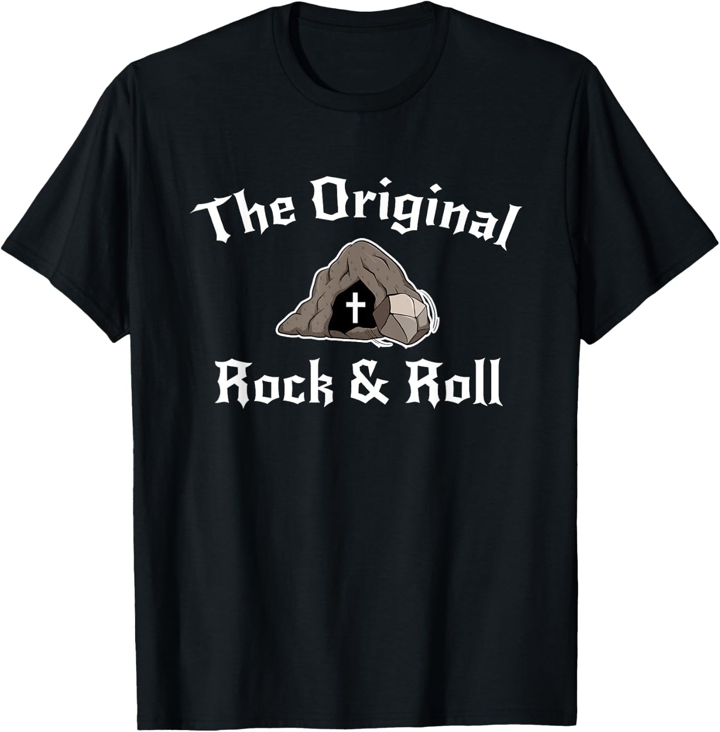 The Original Rock and Roll Christian Jesus Resurrection T-Shirt - T-Shirt | Black