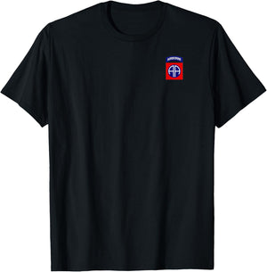 82nd Airborne T Shirt T-Shirt - T-Shirt | Black