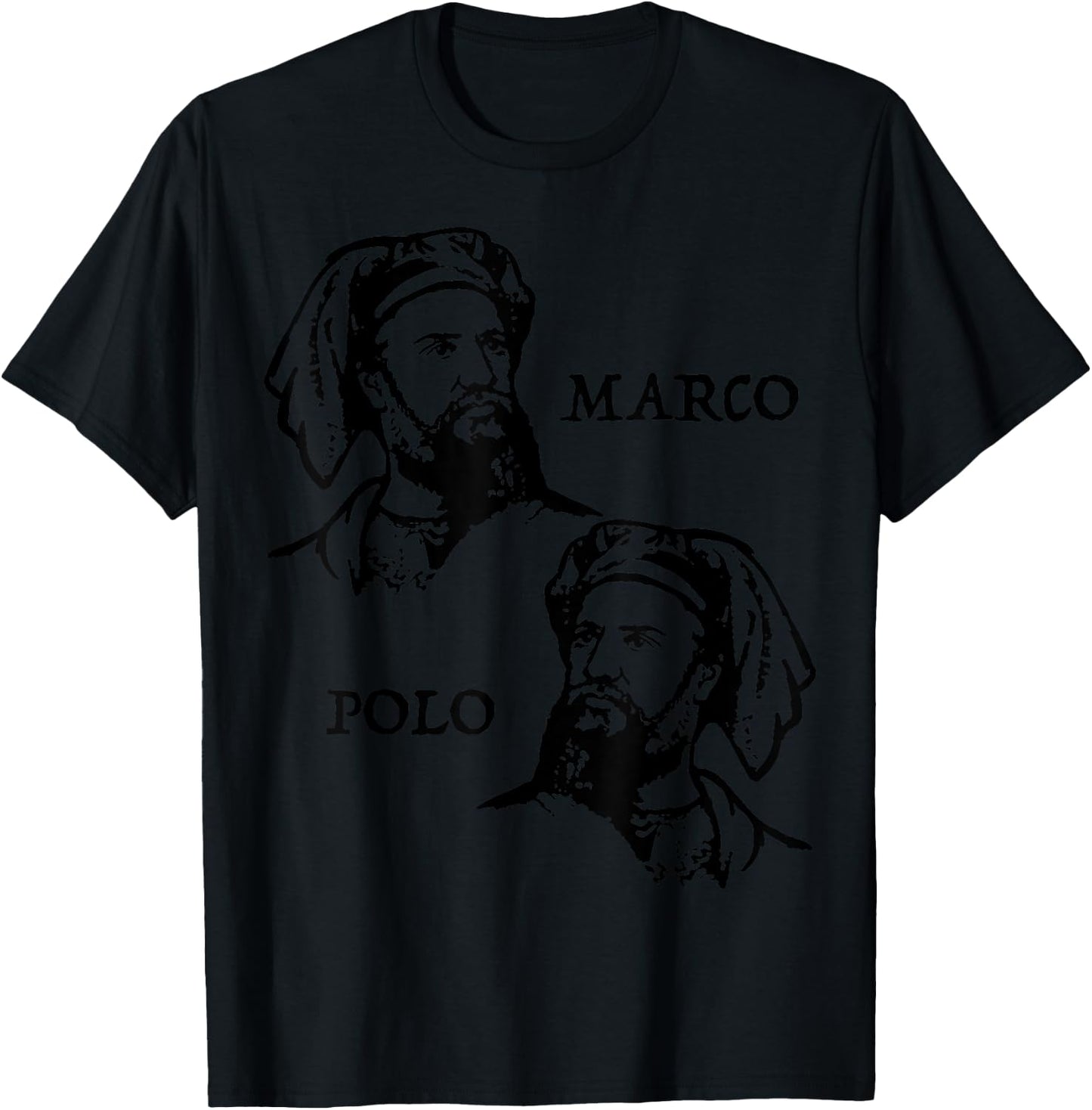 Marco Polo Shirt T-Shirt - T-Shirt | Black