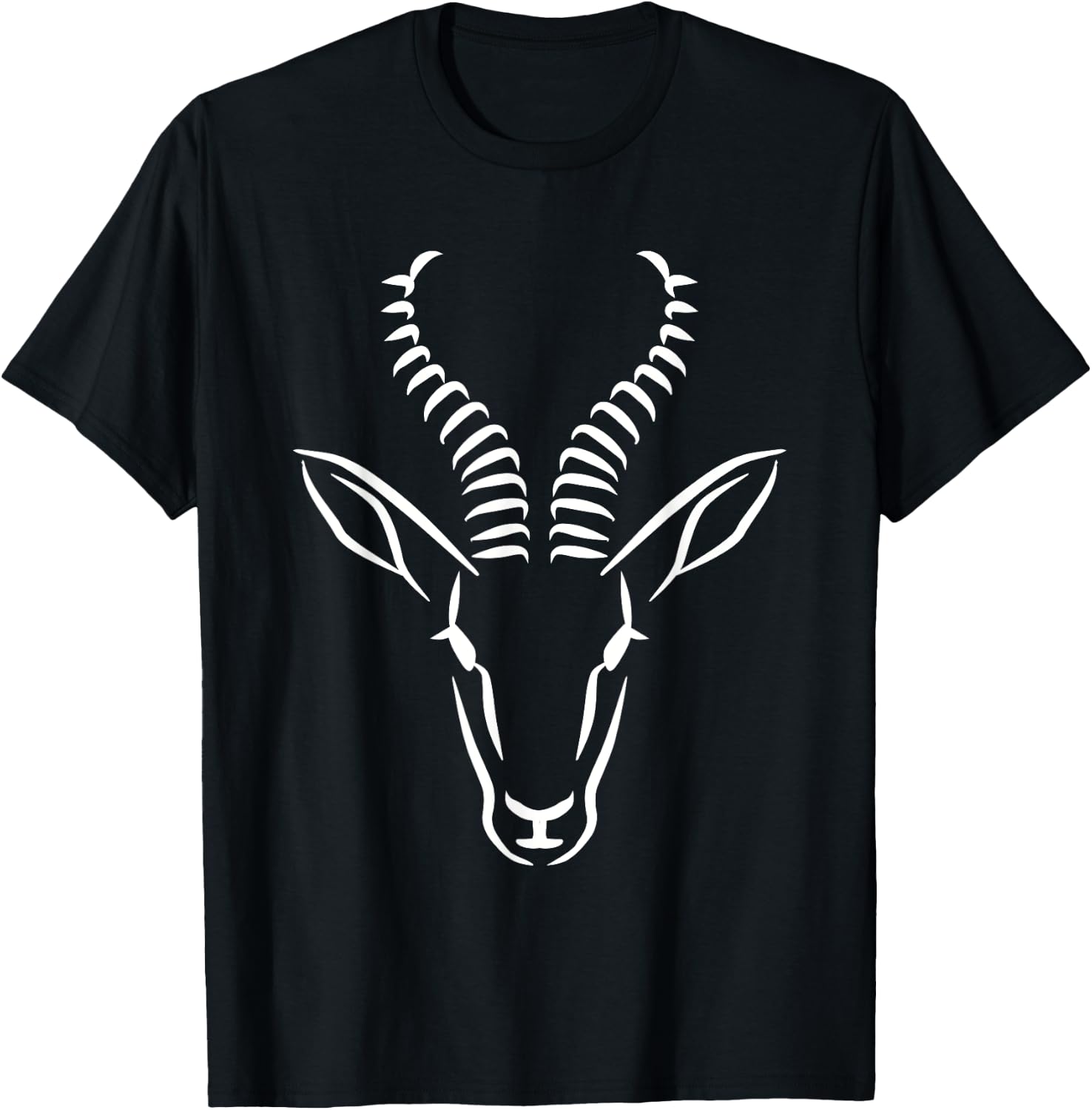 Springbok Gifts Adult , Black, Small, Short Sleeve, Animal Print, , Classic Fit, Modern, All Seasons, Imported, Gym exercise, Yoga, Casual T-Shirt - T-Shirt | Black