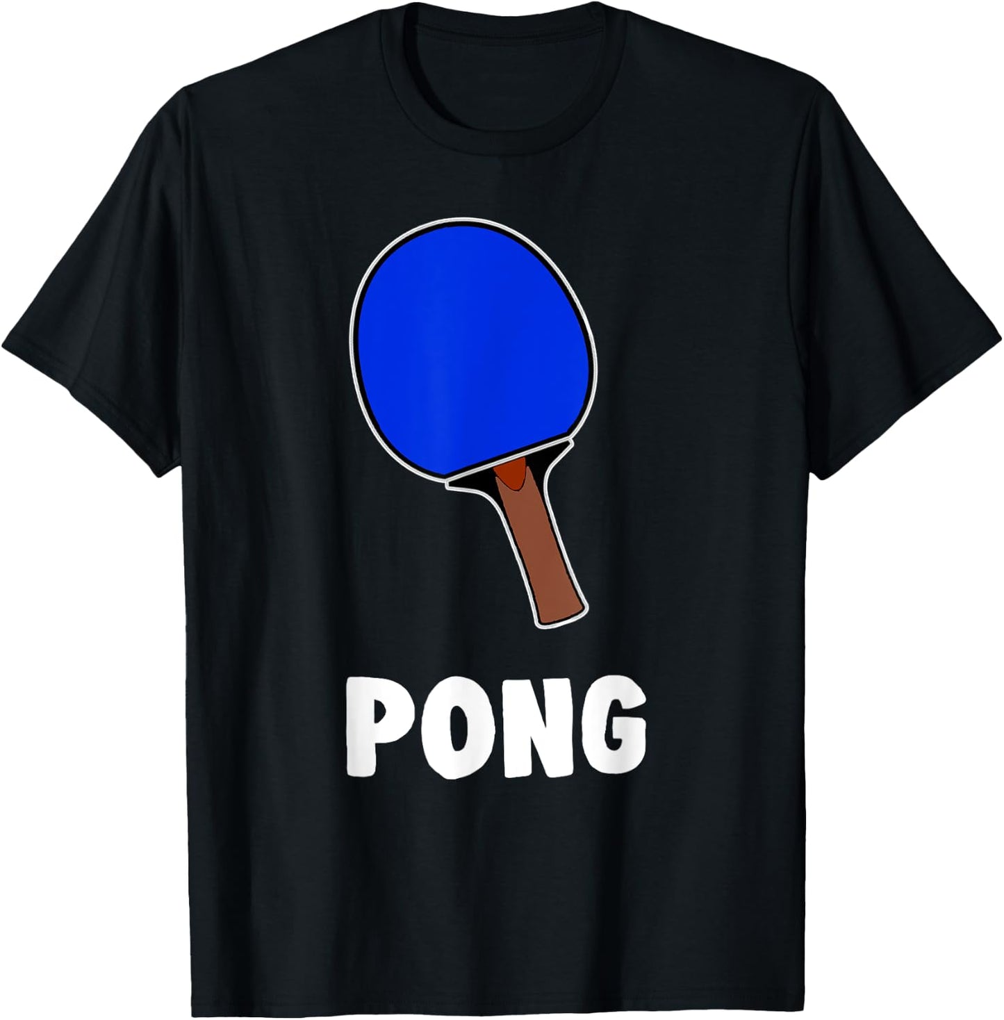 Couple Matching Halloween Costumes Pong Table Tennis T-Shirt - T-Shirt | Black