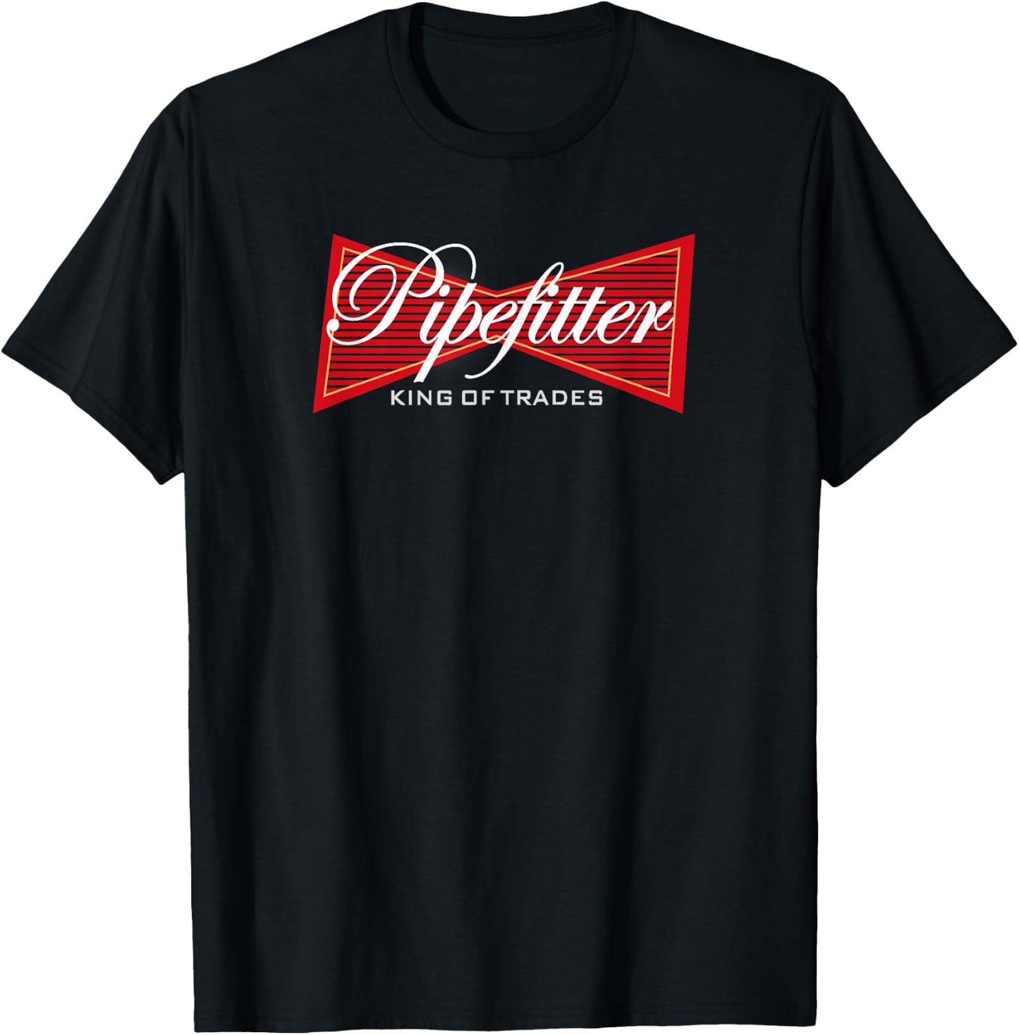Steamfitter Pipefitter Gift Piping Fitter T-Shirt - T-Shirt | Black