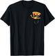 Awesome Pizza in A Pocket T-Shirt - T-Shirt | Black