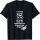 Exhausted Pigeon Always Tired T-Shirt - T-Shirt | Black