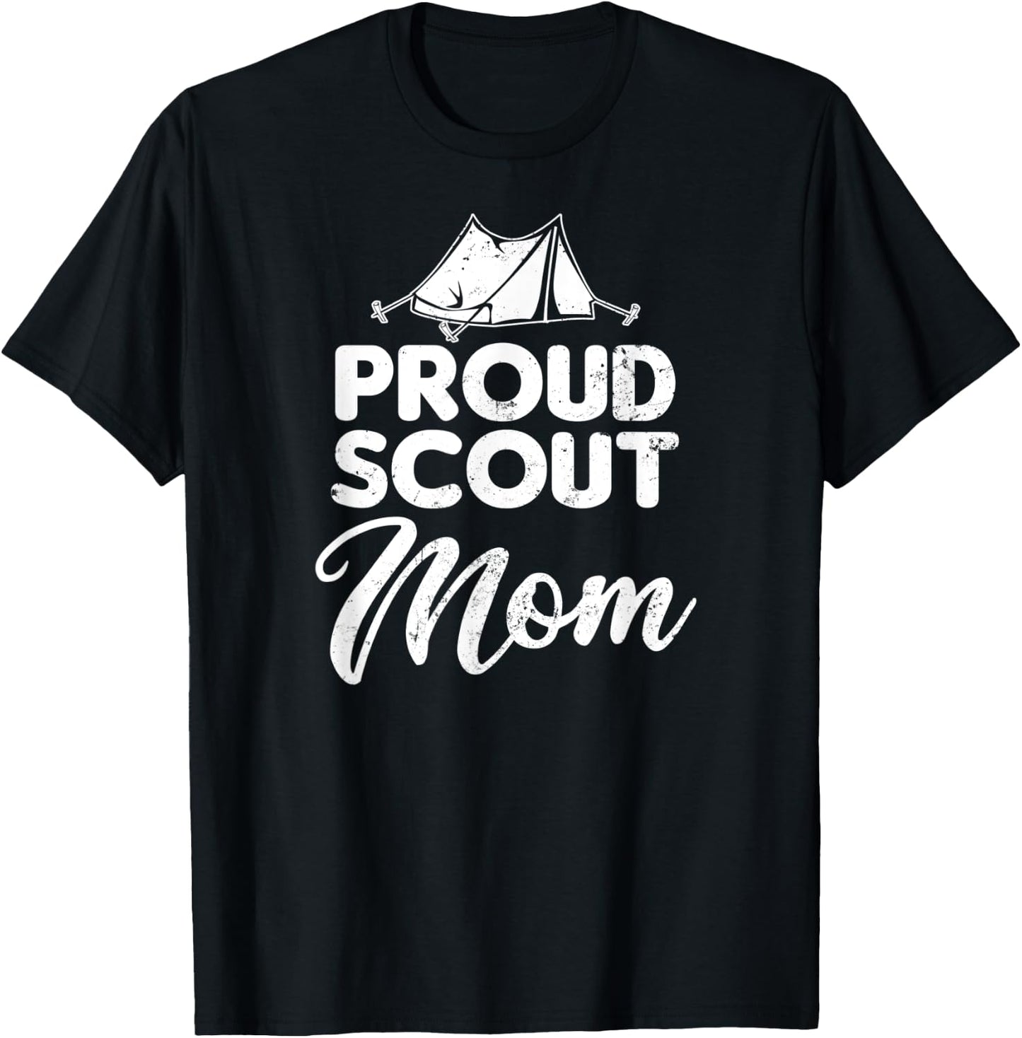 Scout Mom Shirt | Proud Parent Gift T-Shirt - T-Shirt | Black