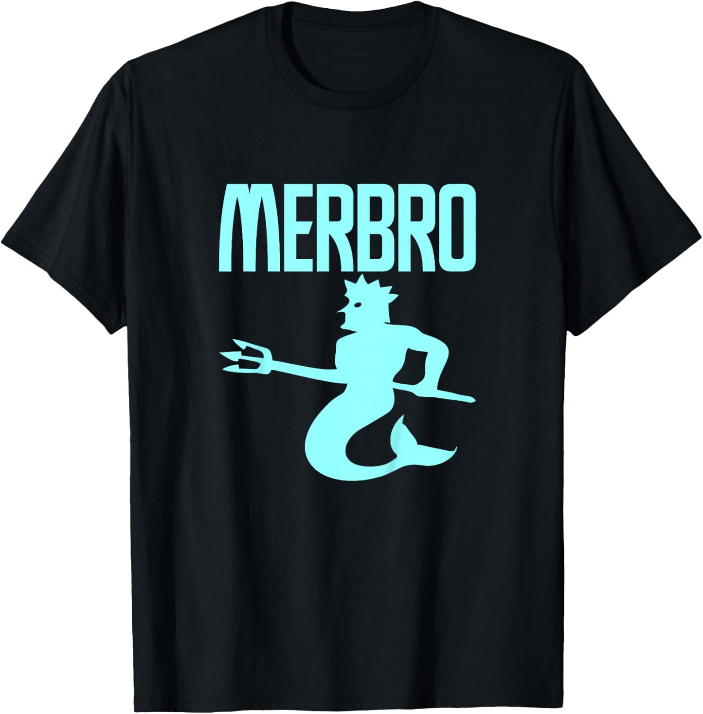 Majestic Merbro Swimming Merman Design For Boys T-Shirt - T-Shirt | Black