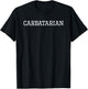 CARBATARIAN , for funny foodie keto gluten fat friend T-Shirt - T-Shirt | Black