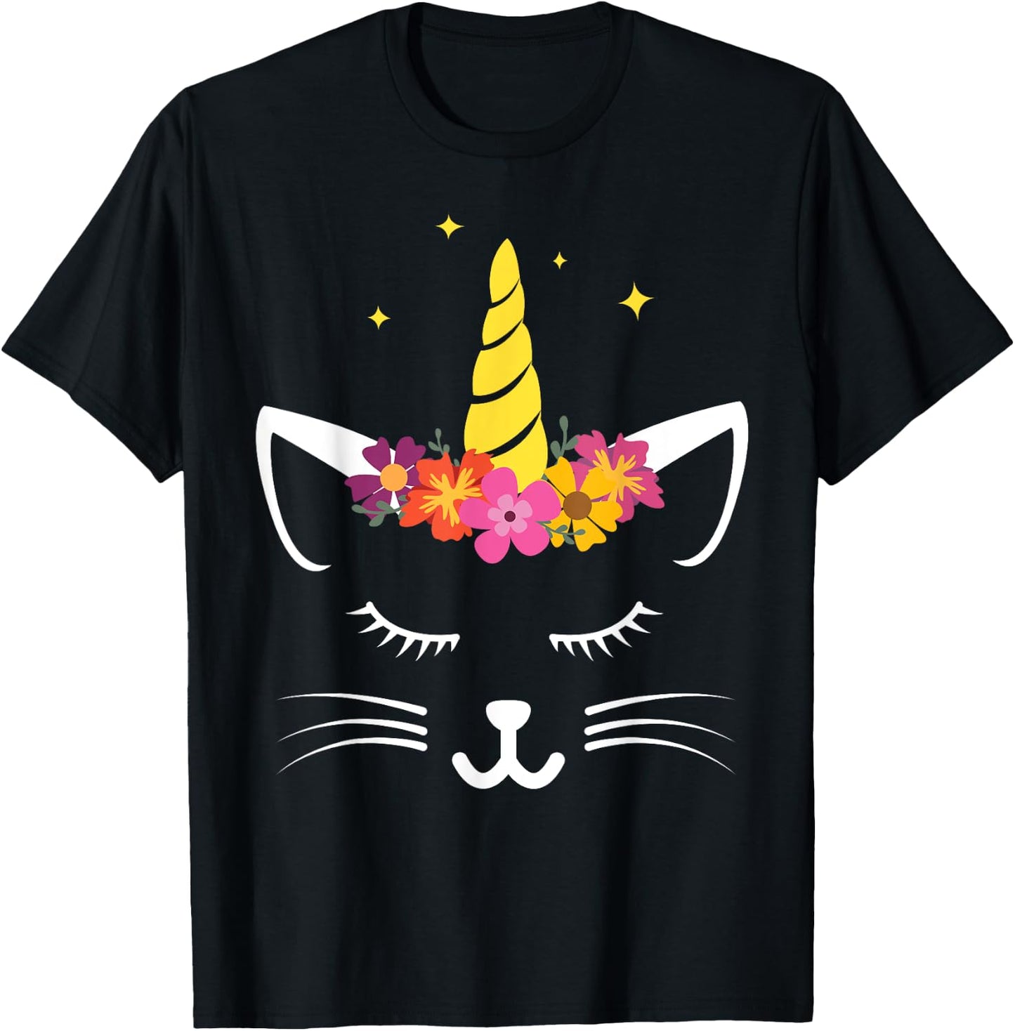 Caticorn Shirt Unicorn Cat Kittycorn I'm a Caticorn T-Shirt - T-Shirt | Black