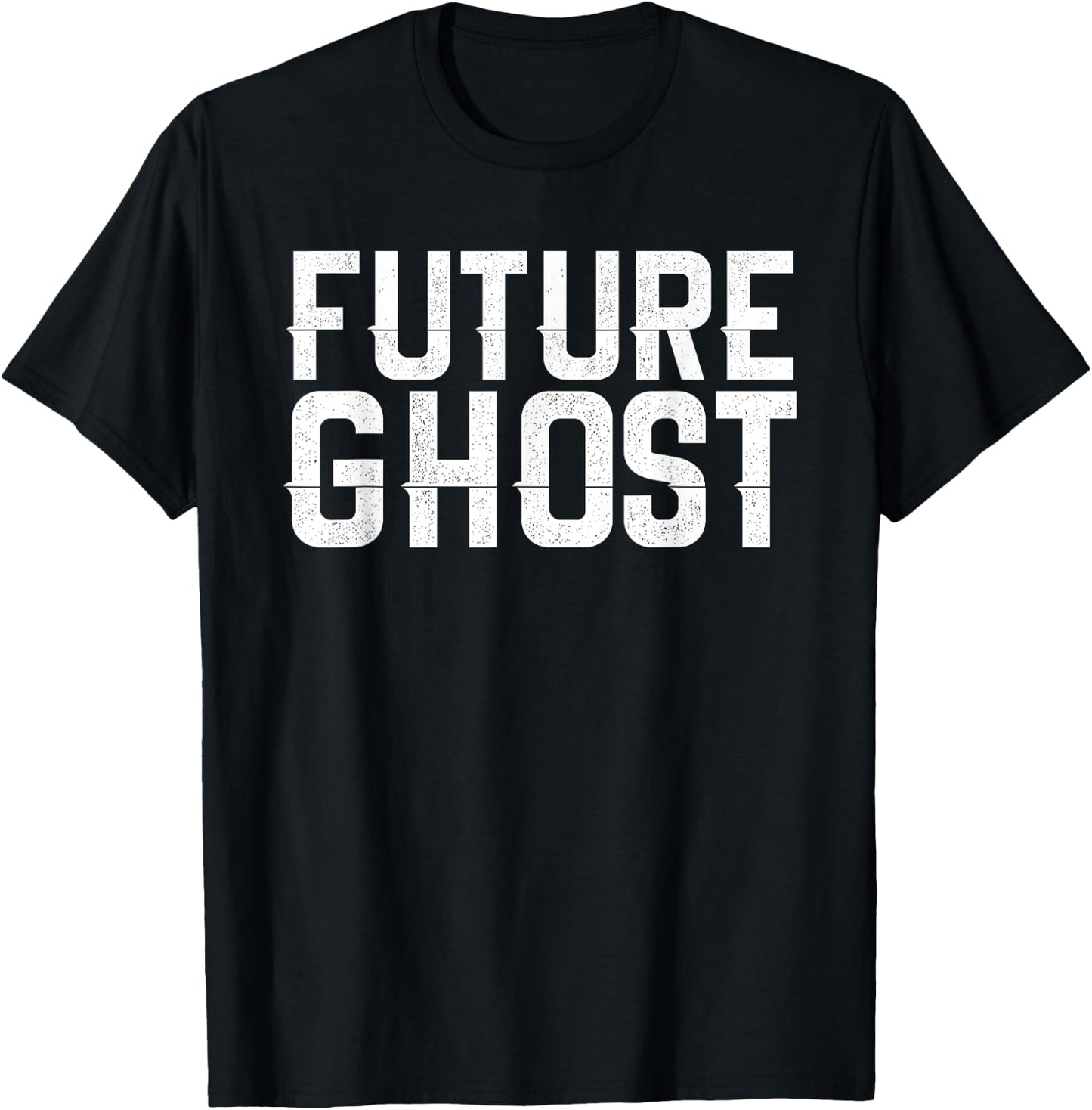Future Ghost Shirt Quick Halloween Costume T-Shirt - T-Shirt | Black