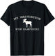 Mt. Washington New Hampshire - Moose T-Shirt - T-Shirt | Black