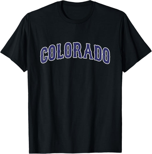 Colorado - Throwback Design - Classic T-Shirt - T-Shirt | Black