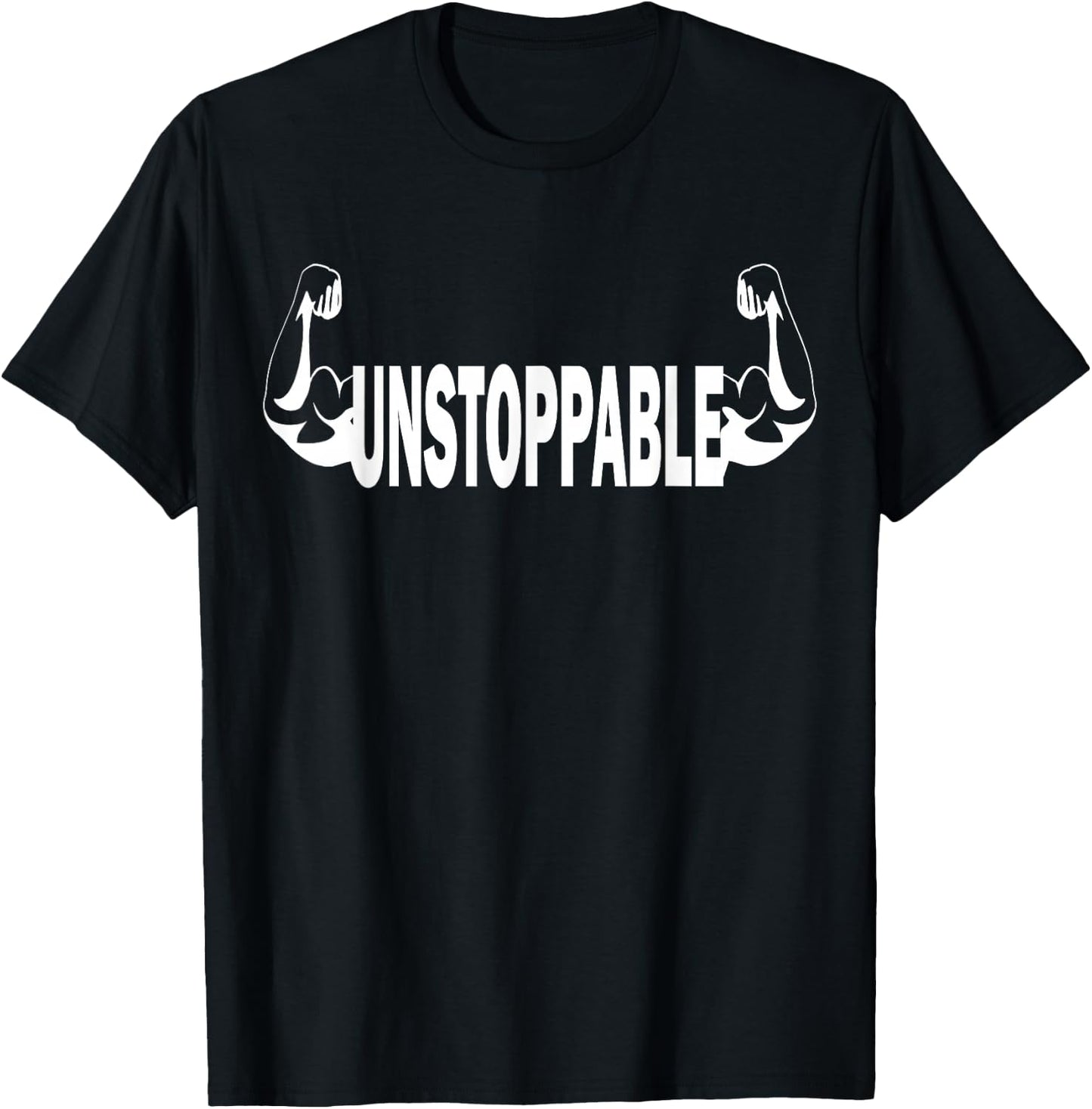 Unstoppable Gym Workout Women Youth T-Shirt - T-Shirt | Black