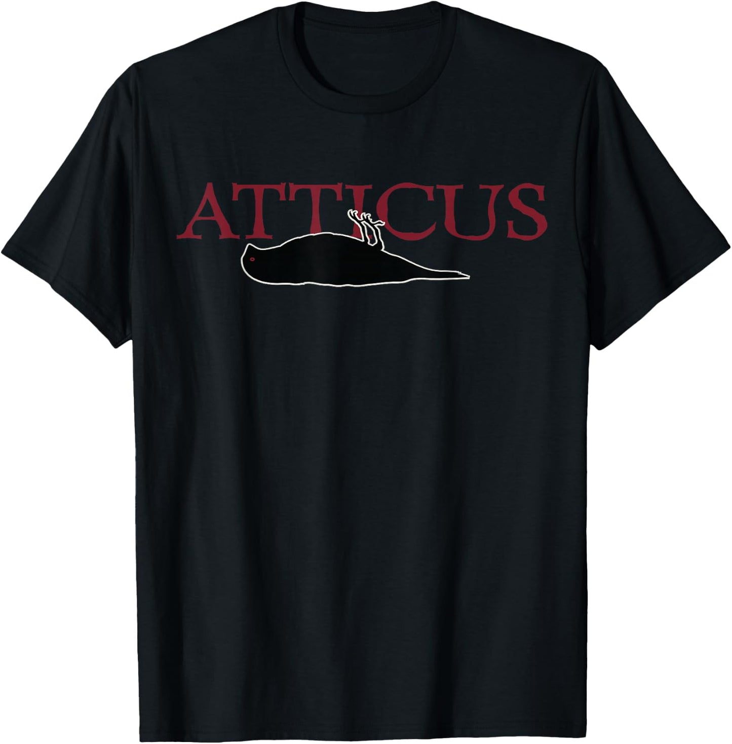 ATTICUS 2001 Deadbird T Shirt (Original Print) T-Shirt - T-Shirt | Black