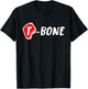 T-Bone Steak Funny Random Piece of Meat T-Shirt - T-Shirt | Black