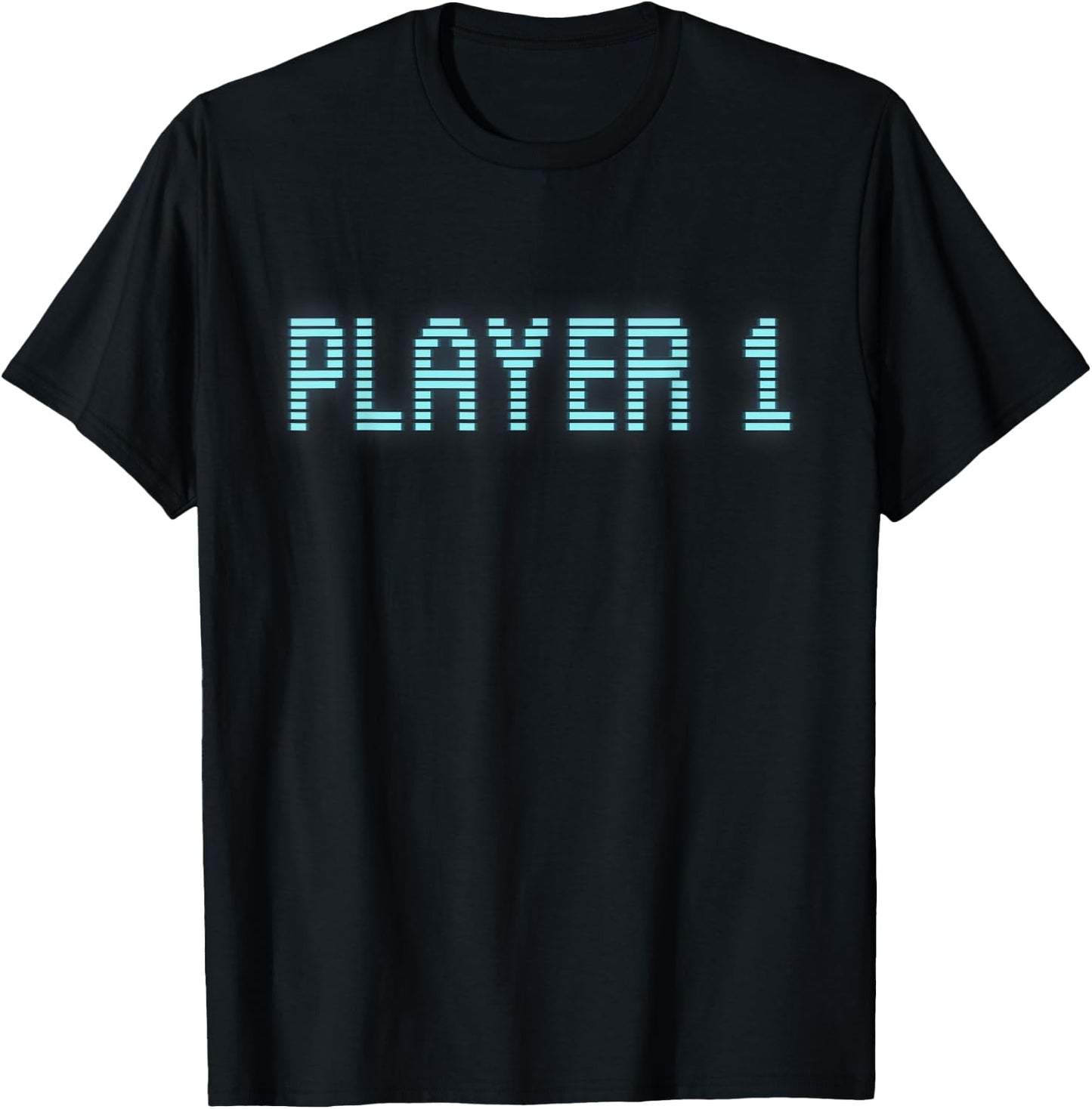 Player 1 Retro Arcade Cabinet Gaming T-Shirt - T-Shirt | Black