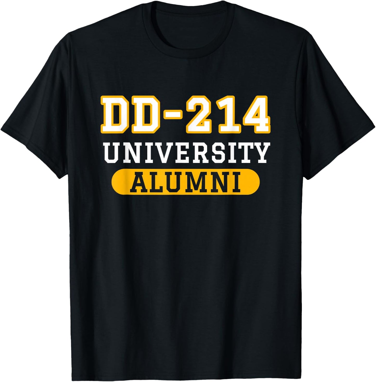 Patriotic DD-214 Alumni T-Shirt - T-Shirt | Black