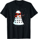 Sci Fi Nerdy Christmas Snowman Popular Holidays Gift T-Shirt - T-Shirt | Black
