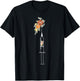 Aesthetic Nurse Injector Floral Medspa Botox Dealer Cosmetic T-Shirt - T-Shirt | Black