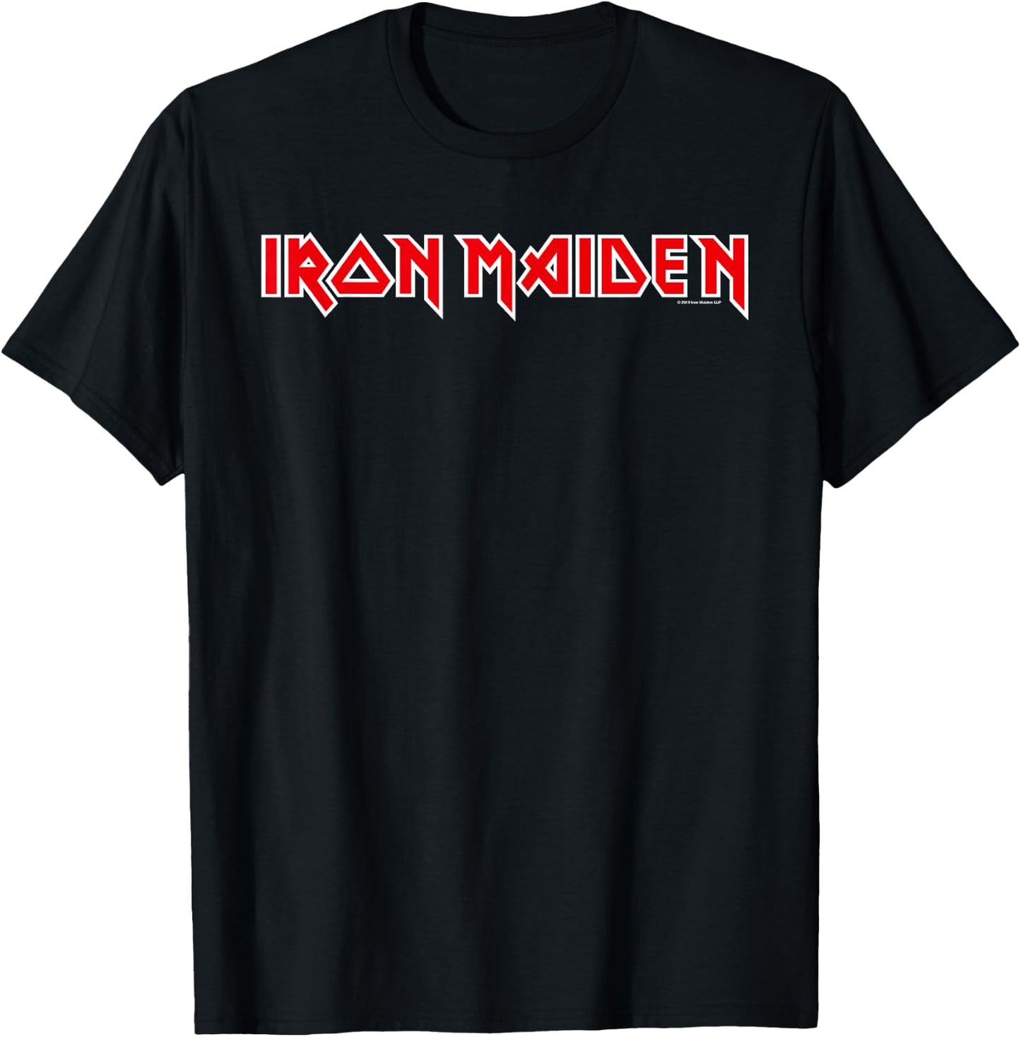 Iron Maiden Classic Logo T-Shirt - T-Shirt | Black