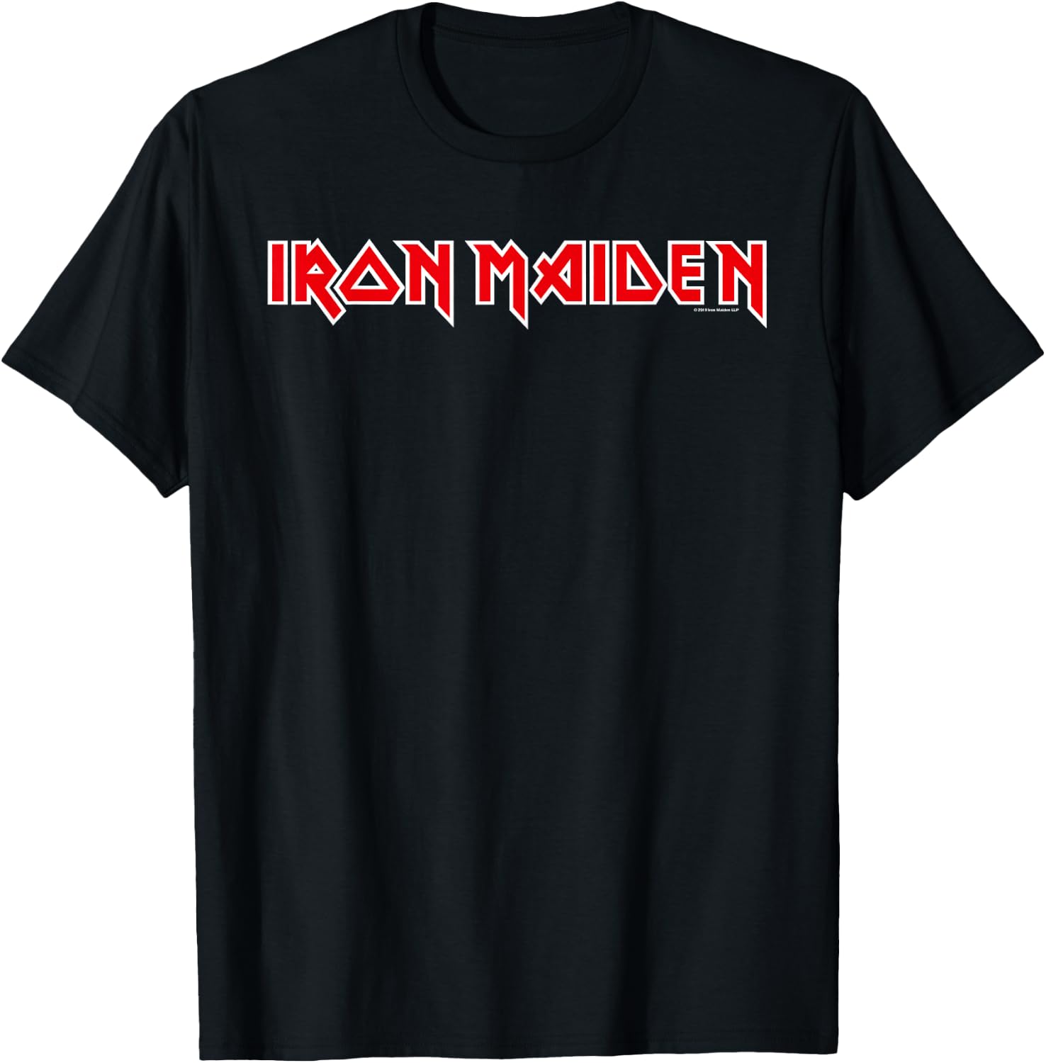 Iron Maiden Classic Logo T-Shirt - T-Shirt | Black