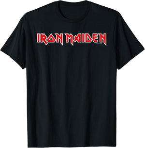 Iron Maiden Classic Logo T-Shirt - T-Shirt | Black