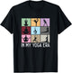 In My Yoga Era funny Girls Yoga Yogi Mom Meditation Namaste T-Shirt - T-Shirt | Black
