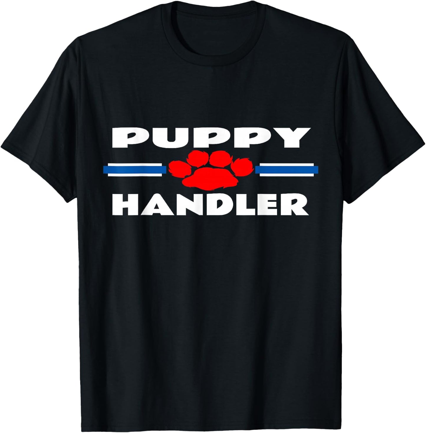 Puppy Handler Pup Play Leather Fetish Gay BDSM Adult T-Shirt - T-Shirt | Black