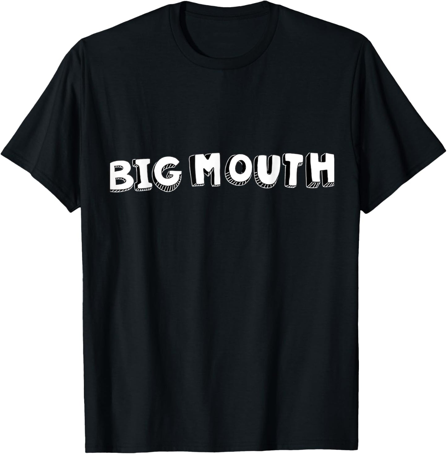 Big Mouth T Shirt T-Shirt - T-Shirt | Black