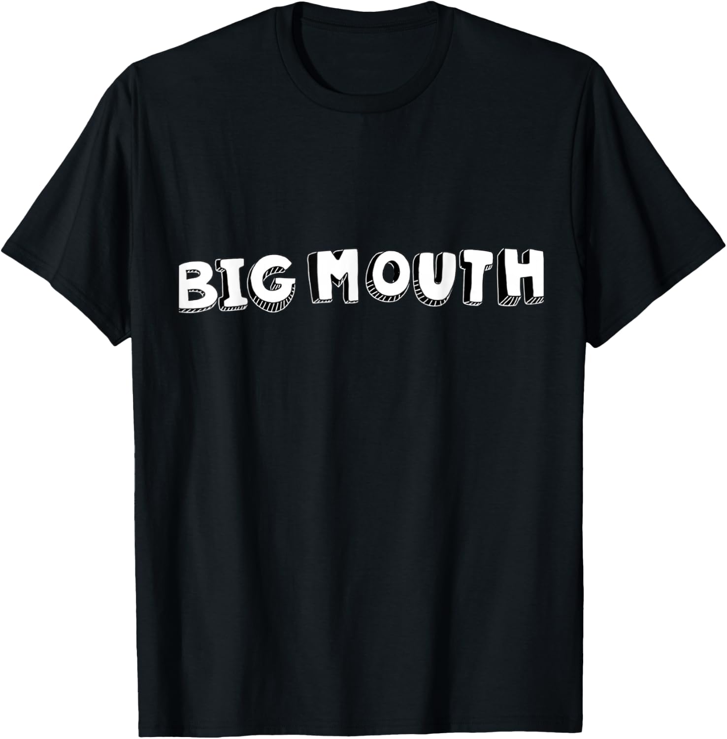 Big Mouth T Shirt T-Shirt - T-Shirt | Black