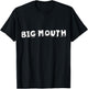 Big Mouth T Shirt T-Shirt - T-Shirt | Black
