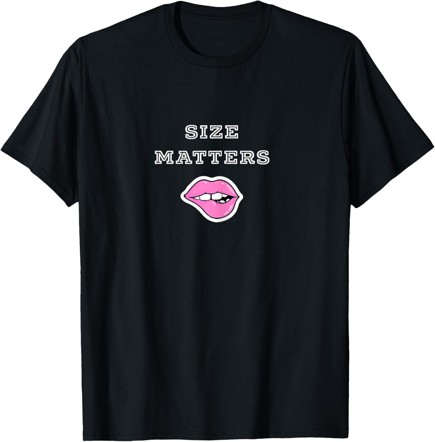 Size Matters Hotwife Shirt | Size Matters Hotwife Gift T-Shirt - T-Shirt | Black
