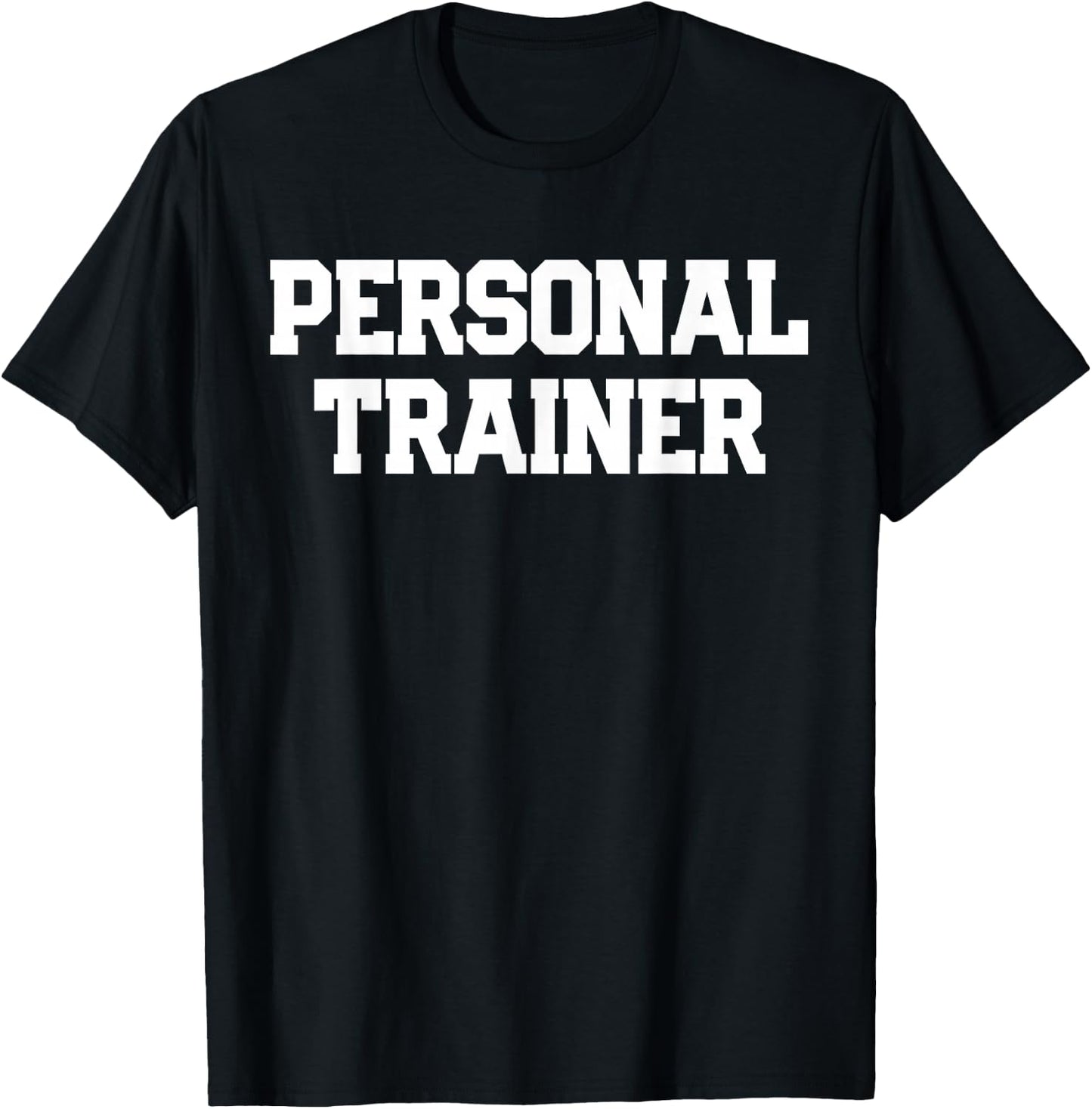 PERSONAL TRAINER Fitness Trainer Instructor Exercise Gym T-Shirt - T-Shirt | Black