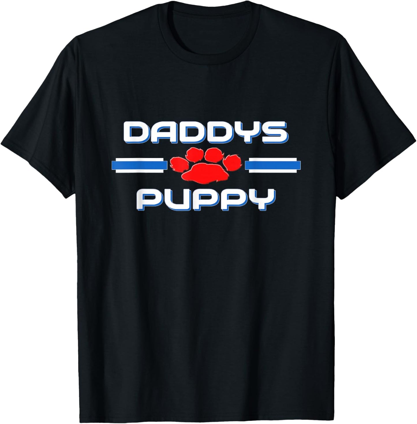 Gay Daddy Puppy Pup Play Fetish Kink BDSM Shirts T-Shirt - T-Shirt | Black