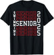 Swimming Senior Night Swimming Senior 2025 Graduation 40 T-Shirt - T-Shirt | Black