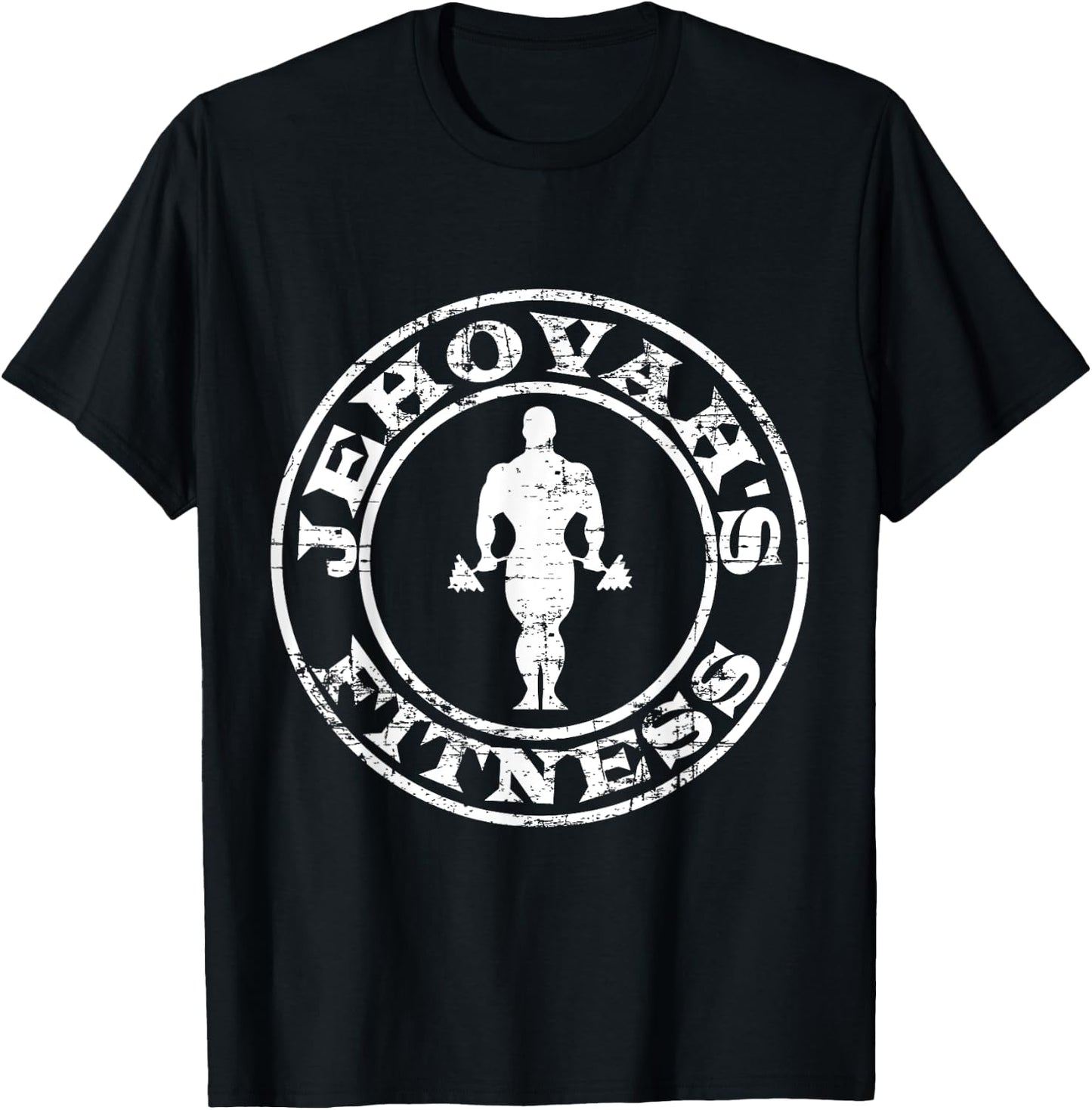 Jehovah's Fitness Gym shirt T-Shirt - T-Shirt | Black