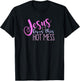 Jesus Loves This Hot Mess Shirt Women Girls Christian Saying T-Shirt - T-Shirt | Black