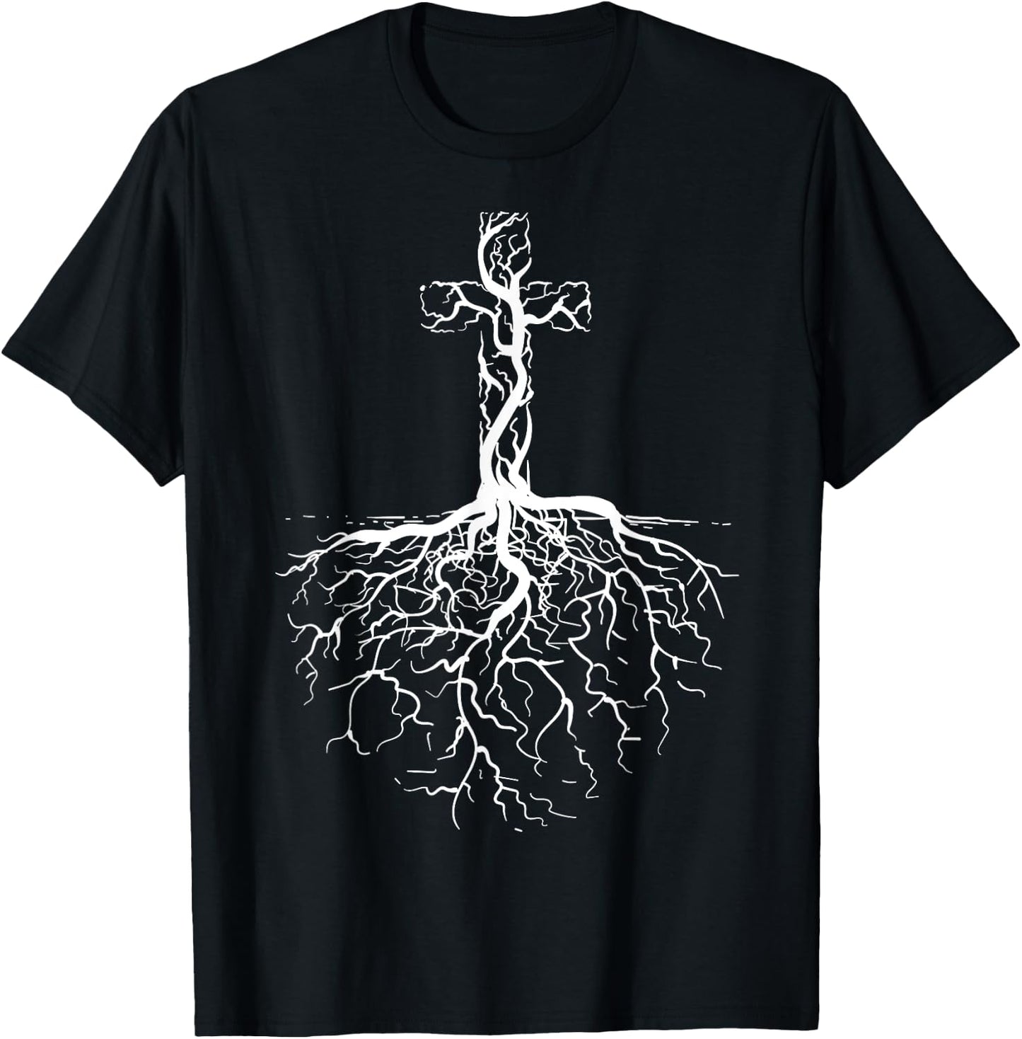 Christian Cross Shirt | Cute Evangelical I Love Jesus Gift T-Shirt - T-Shirt | Black
