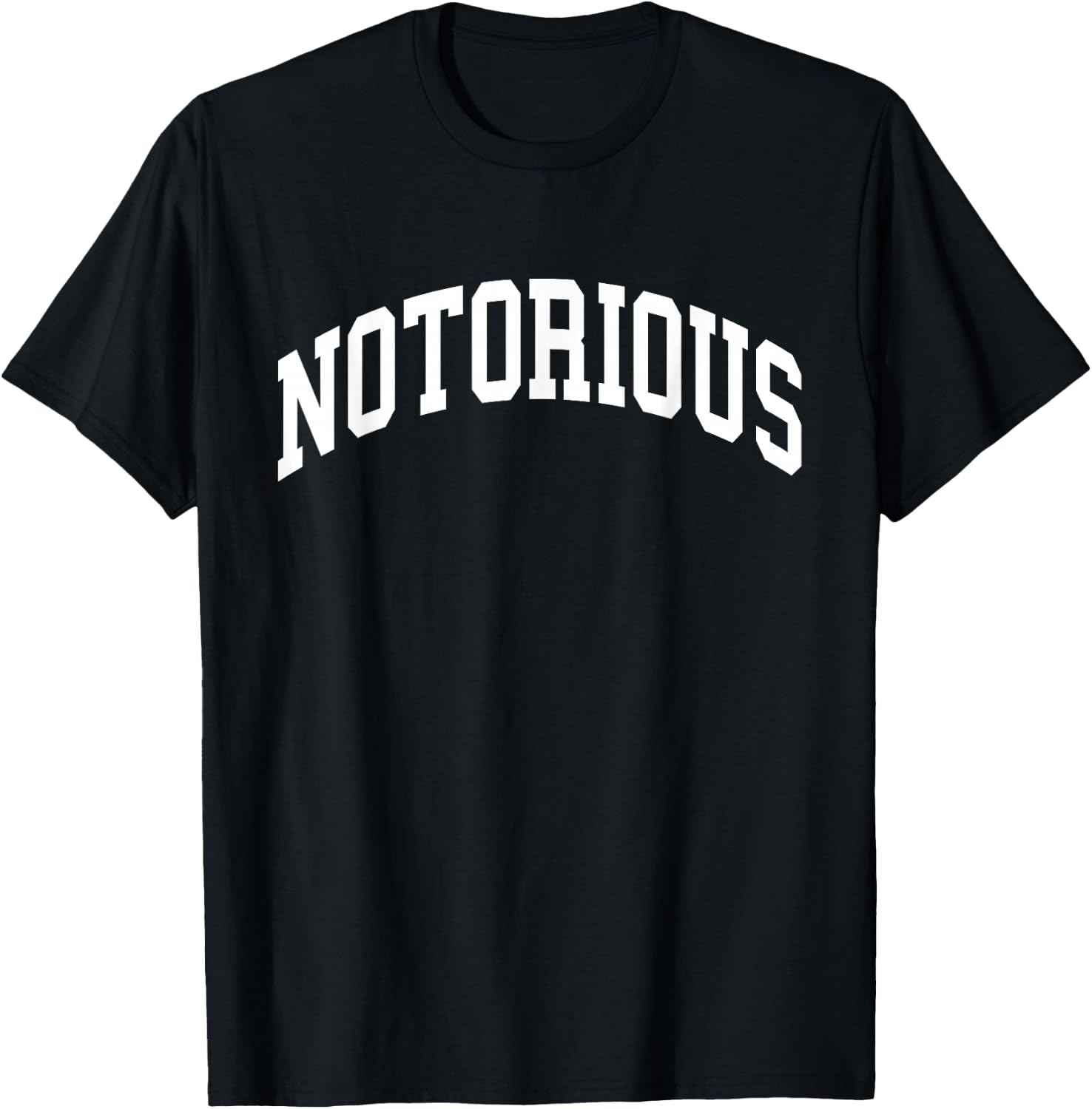 Eastcoast Hip Hop Designs Notorious Hip Hop Rap - Women's Adults Black Short Sleeve Classic Fit Collarless - Small T-Shirt - T-Shirt | Black