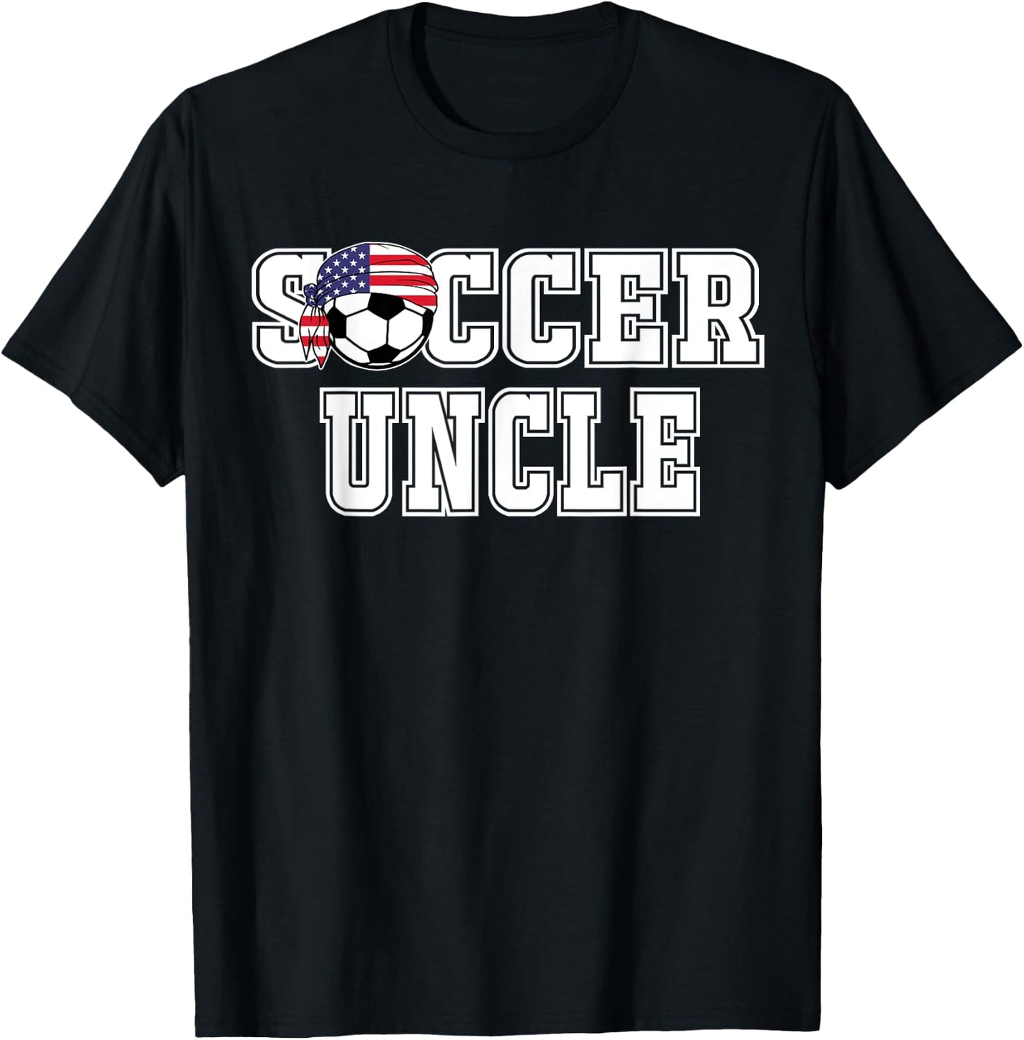 Soccer Uncle Shirt | Shirt for Soccer Uncle T-Shirt - T-Shirt | Black