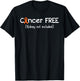 Kidney Cancer Free- Kidney Cancer Awareness Support Ribbon T-Shirt - T-Shirt | Black