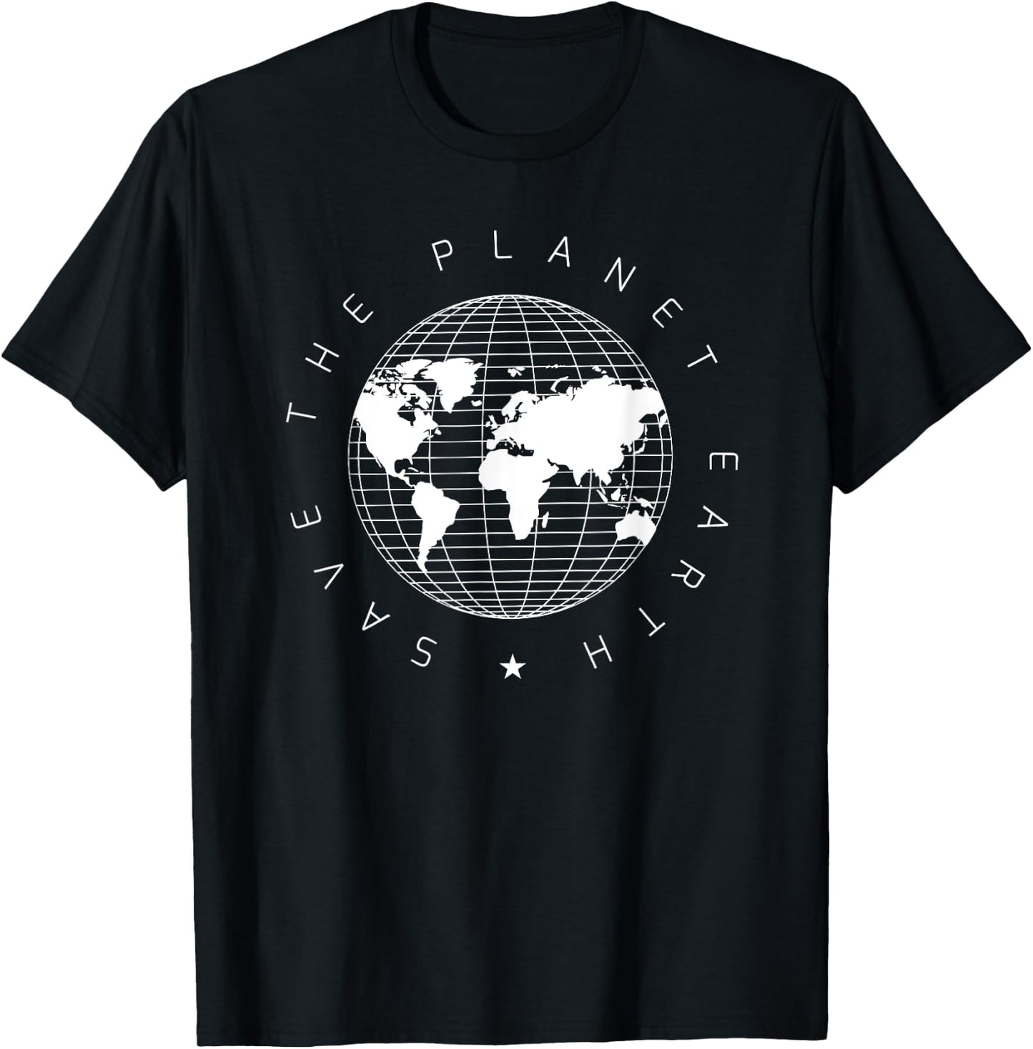 Save the planet earth, Science Shirt T-Shirt - T-Shirt | Black