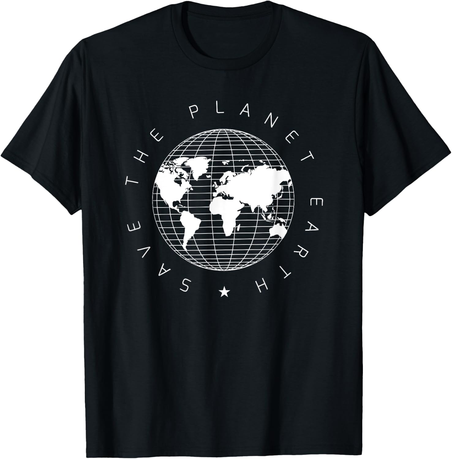 Save the planet earth, Science Shirt T-Shirt - T-Shirt | Black