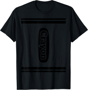 Crayon Wild Strawberry Group Costume T-Shirt - T-Shirt | Black