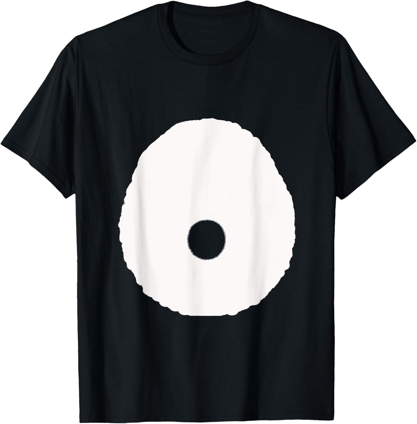 Panda Belly Animal Halloween Group Couple Costume Men Women T-Shirt - T-Shirt | Black
