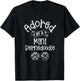 Mini Bernedoodle Dog Lover Gift T-Shirt - T-Shirt | Black